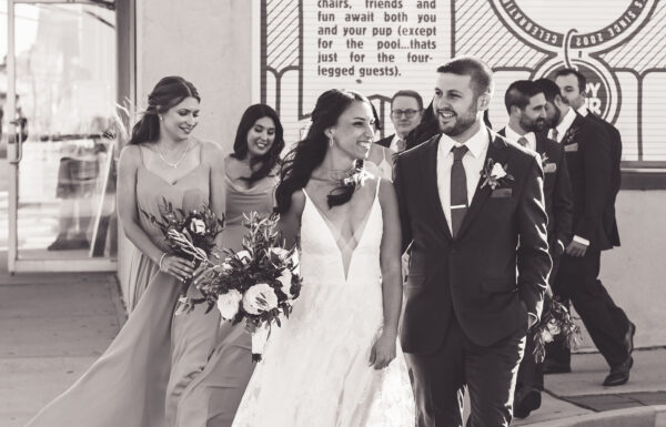 The wedding of This Couple Had 17 Cakes as Centerpieces for Their Asbury Hotel Wedding Gallery 1