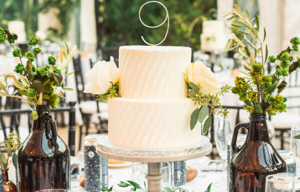 The wedding of This Couple Had 17 Cakes as Centerpieces for Their Asbury Hotel Wedding Gallery 5