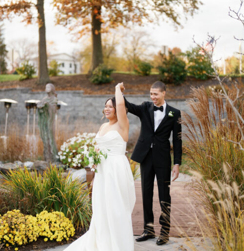 The wedding of This Couple Skipped the Ceremony And Did a Toast With Their Family and Friends Instead