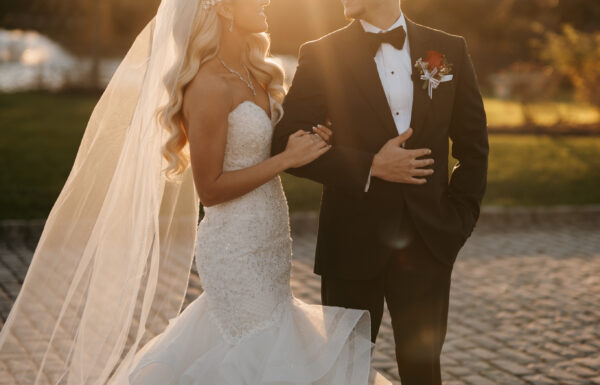 The wedding of A Christmas-Inspired Celebration With a Milk-and-Cookies Bar Gallery 18