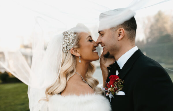 The wedding of A Christmas-Inspired Celebration With a Milk-and-Cookies Bar Gallery 1