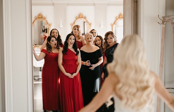 The wedding of A Christmas-Inspired Celebration With a Milk-and-Cookies Bar Gallery 4