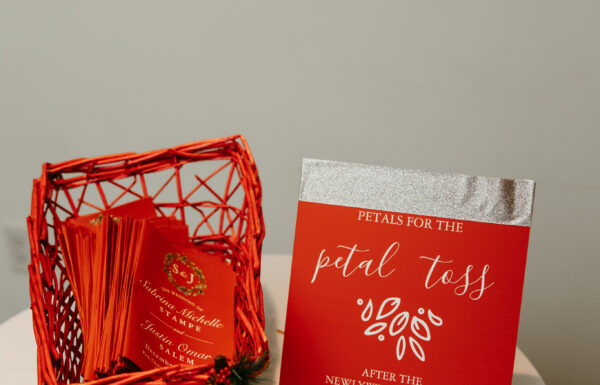 The wedding of A Christmas-Inspired Celebration With a Milk-and-Cookies Bar Gallery 8