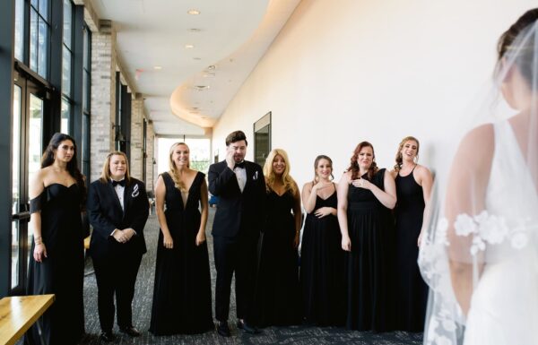 The wedding of An Elegant Black, White & Gold Park Avenue Club Wedding Gallery 19