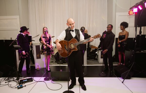 The wedding of An Elegant Black, White & Gold Park Avenue Club Wedding Gallery 0