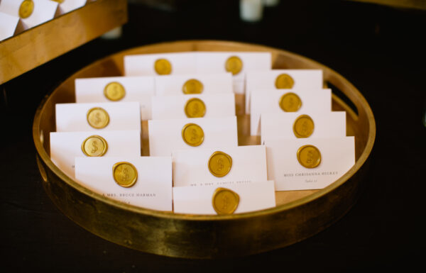 The wedding of An Elegant Black, White & Gold Park Avenue Club Wedding Gallery 9