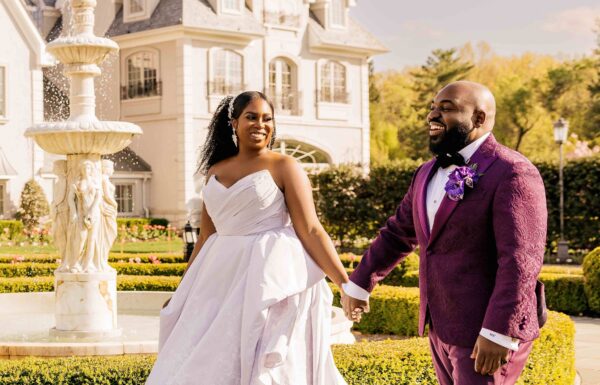 The wedding of Jewel Tones & Extravagant Flowers Made This Park Chateau Wedding So Luxe Gallery 1