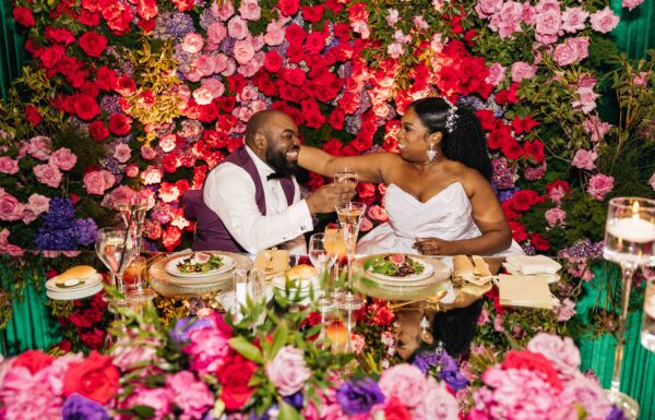 The wedding of Jewel Tones & Extravagant Flowers Made This Park Chateau Wedding So Luxe Gallery 9