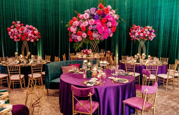 The wedding of Jewel Tones & Extravagant Flowers Made This Park Chateau Wedding So Luxe Gallery 8