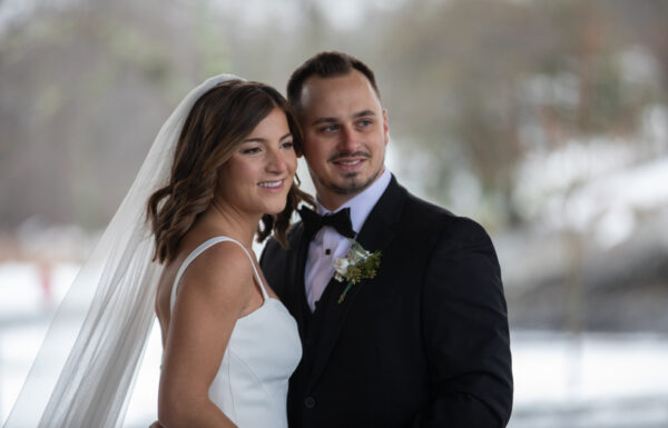 The wedding of The Grounds Sparkled With a Layer of Snow at This Wedding Gallery 4