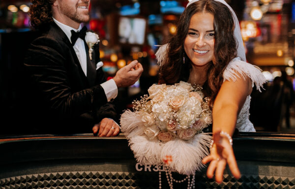 The wedding of A Roaring Twenties-Themed Wedding at Resorts Casino Hotel Gallery 1