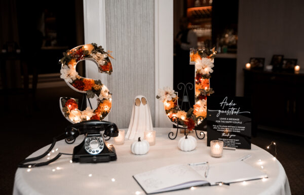 The wedding of A Halloween Wedding With Just the Right Amount of Spooky Flair Gallery 0