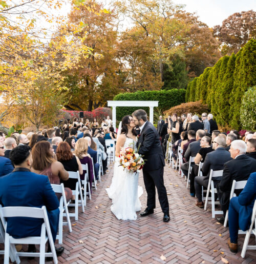 The wedding of A Halloween Wedding With Just the Right Amount of Spooky Flair