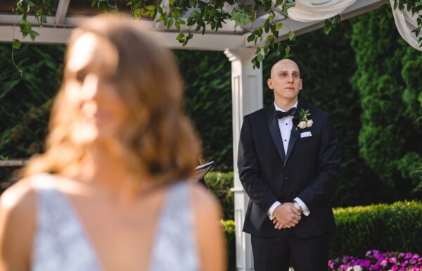 The wedding of The Rutgers Mascot Got the Party Started at This Waterside Wedding Gallery 5