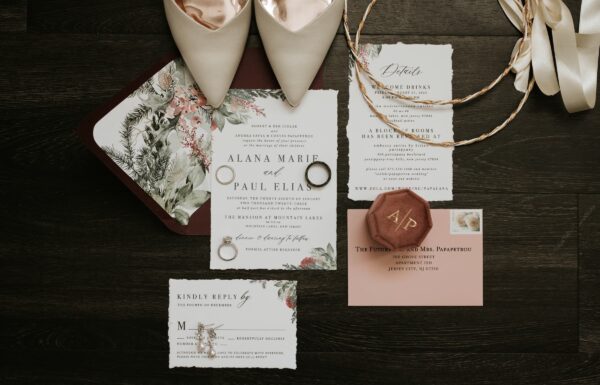 The wedding of A Rustic-Elegant Wedding at The Mansion at Mountain Lakes Gallery 5