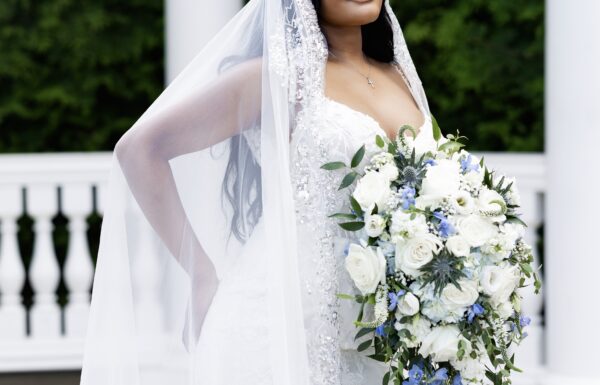 The wedding of Touches of Blue Made This Glam Wedding Special Gallery 4