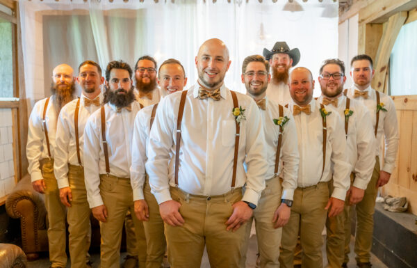 The wedding of Leah & Zeppy at Glenmoore Farm Gallery 10