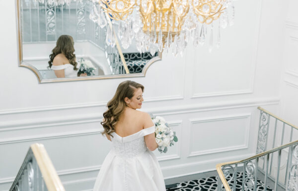 The wedding of It Snowed For Their First Look, Setting The Scene For a Sophisticated Winter Wedding Gallery 6