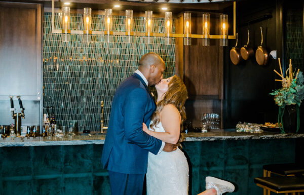 The wedding of It Snowed For Their First Look, Setting The Scene For a Sophisticated Winter Wedding Gallery 12