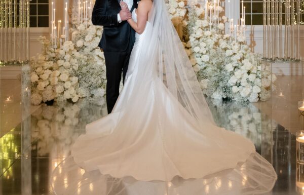 The wedding of A Black-Tie Winter Wedding of Timeless Elegance A wedding at the Estate at Florentine Gardens. Gallery 3