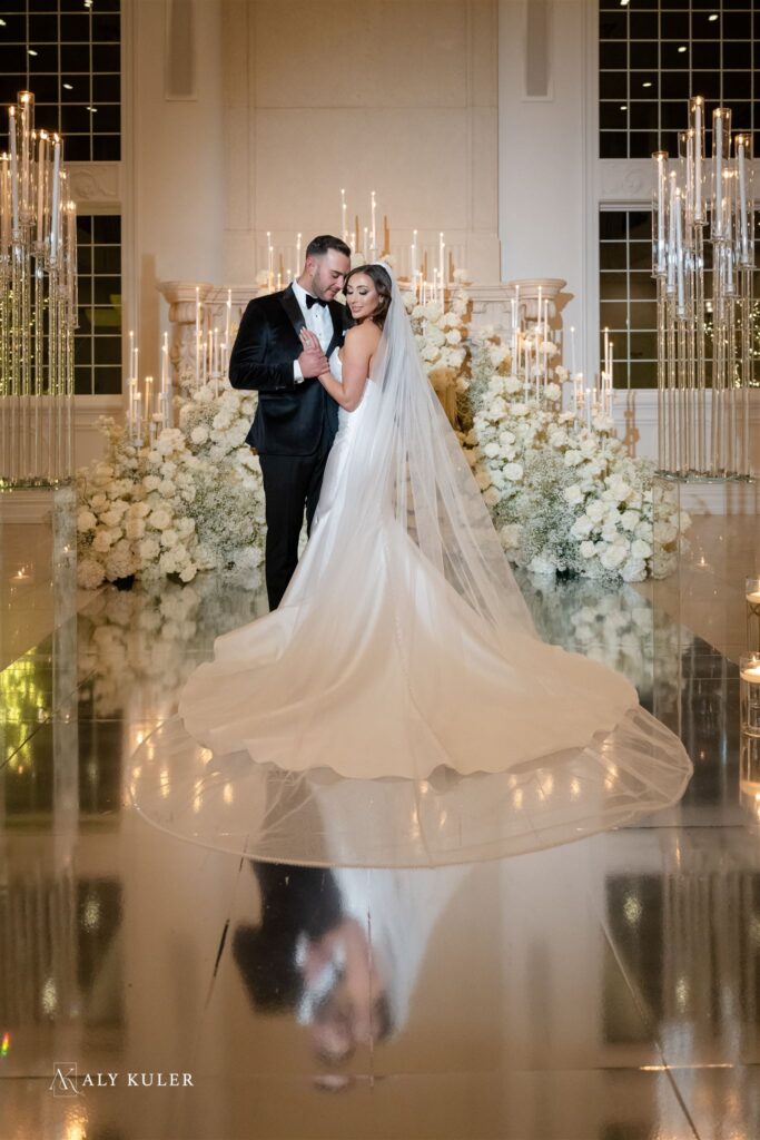 A wedding at the Estate at Florentine Gardens.