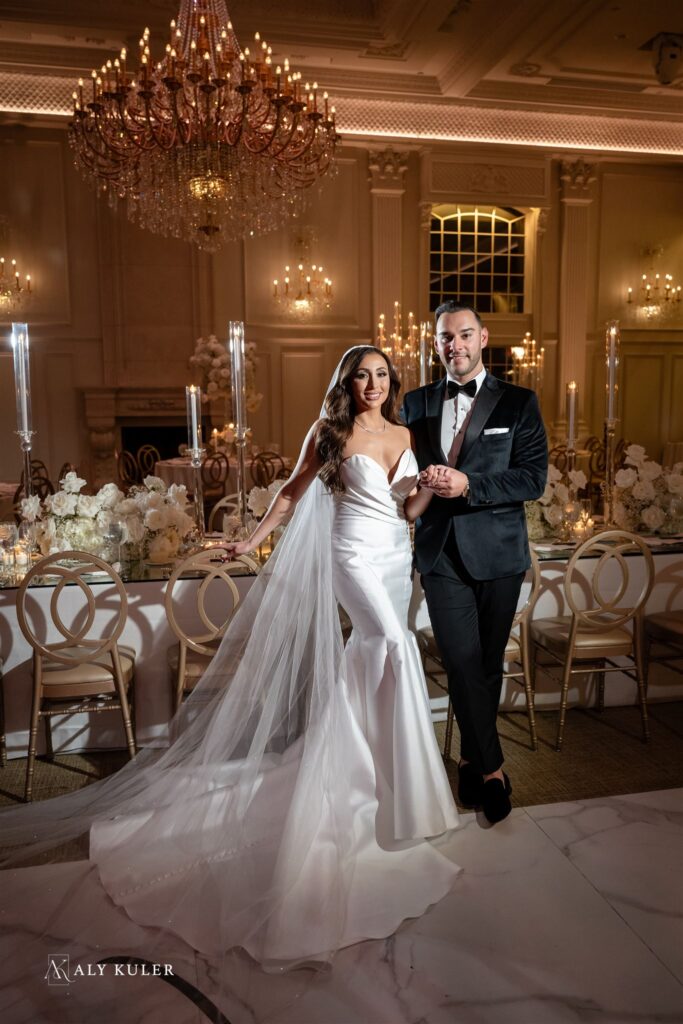 A wedding at the Estate at Florentine Gardens.