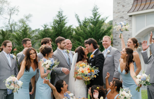 The wedding of A Dreamy “On Cloud Nine”-Themed Wedding at a Winery A colorful Renault Winery wedding in New Jersey. Gallery 3