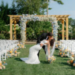 A colorful Renault Winery wedding in New Jersey.