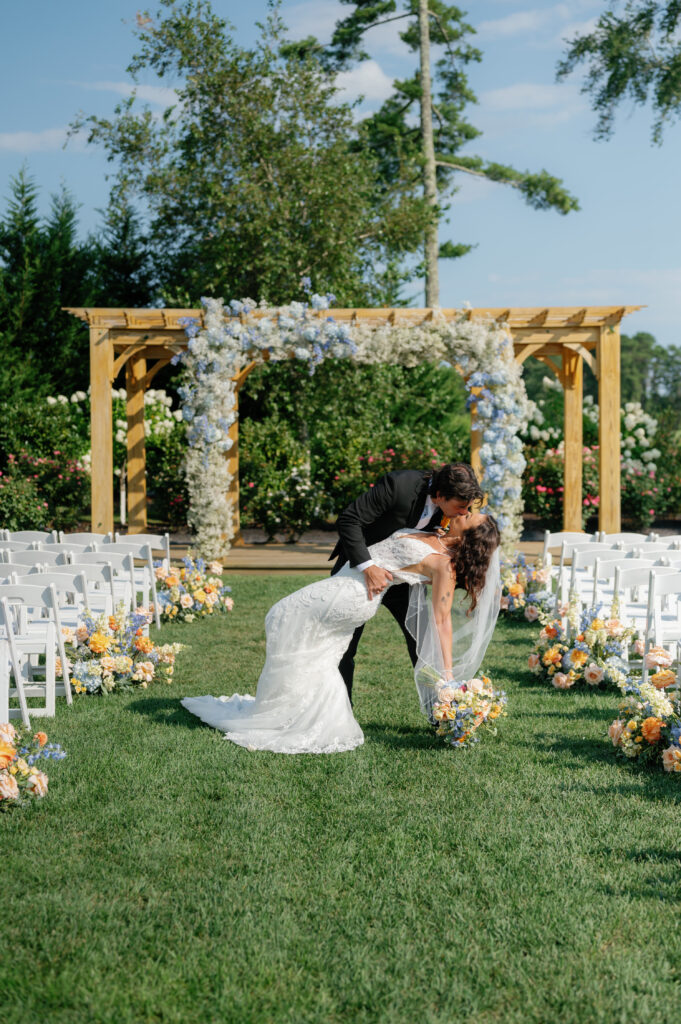 A colorful Renault Winery wedding in New Jersey.