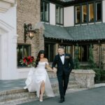 A Christmas-themed wedding at TillingHouse in New Jersey.