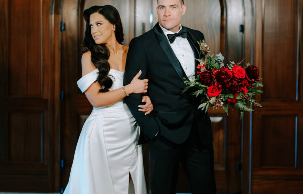 The wedding of A Christmas-Themed Wedding With Timeless Holiday Charm A Christmas-themed wedding at TillingHouse in New Jersey. Gallery 0