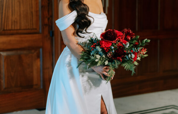 The wedding of A Christmas-Themed Wedding With Timeless Holiday Charm A Christmas-themed wedding at TillingHouse in New Jersey. Gallery 9