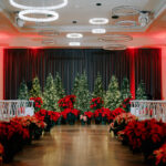 A Christmas-themed wedding at TillingHouse in New Jersey.