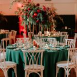 A Christmas-themed wedding at TillingHouse in New Jersey.