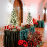 A Christmas-themed wedding at TillingHouse in New Jersey.