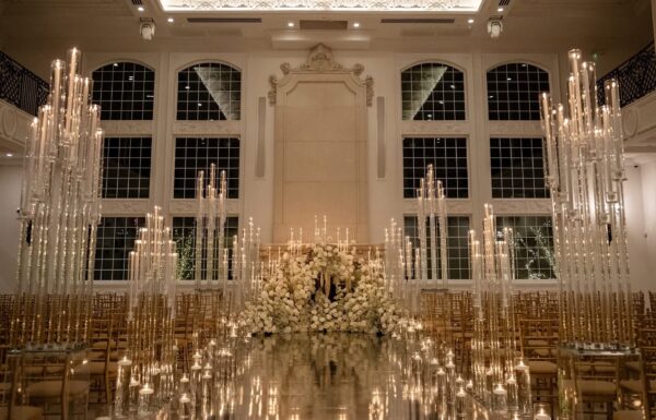 The wedding of A Black-Tie Winter Wedding of Timeless Elegance A wedding at the Estate at Florentine Gardens. Gallery 5