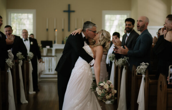 The wedding of A Venue on the Water Was Essential For This Beach-Loving Couple A wedding at Oyster Point Hotel in New Jersey. Gallery 4