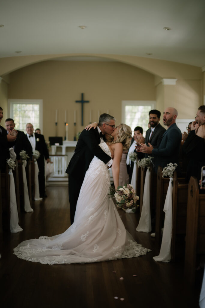 A wedding at Oyster Point Hotel in New Jersey.