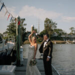 A wedding at Oyster Point Hotel in New Jersey.
