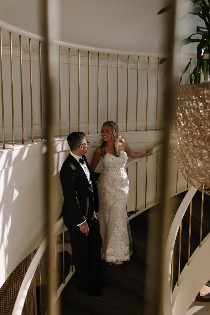 A wedding at Oyster Point Hotel in New Jersey.