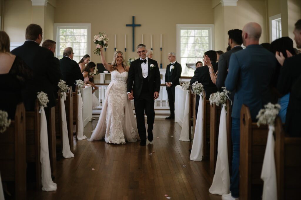 A wedding at Oyster Point Hotel in New Jersey.