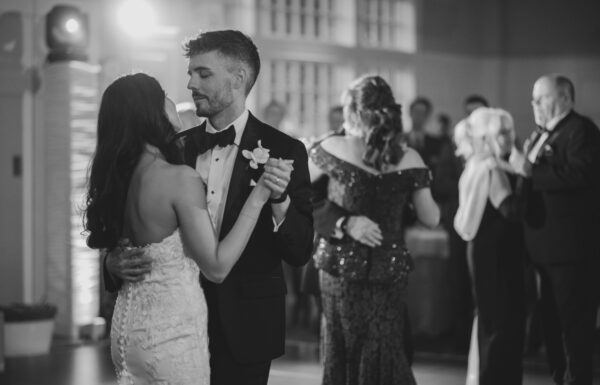 The wedding of The Sax Player Kept The Party Going at This Ballroom Wedding A wedding at the Park Avenue Club in New Jersey. Gallery 2