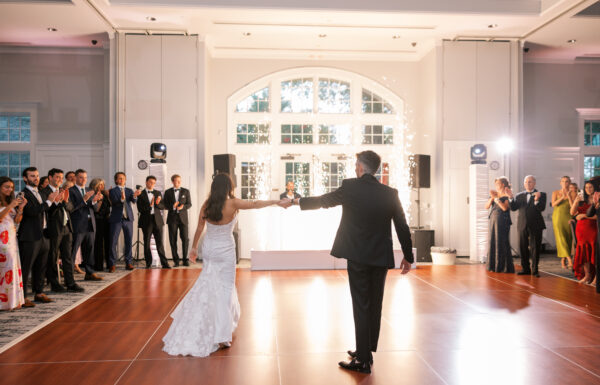 The wedding of The Sax Player Kept The Party Going at This Ballroom Wedding A wedding at the Park Avenue Club in New Jersey. Gallery 10