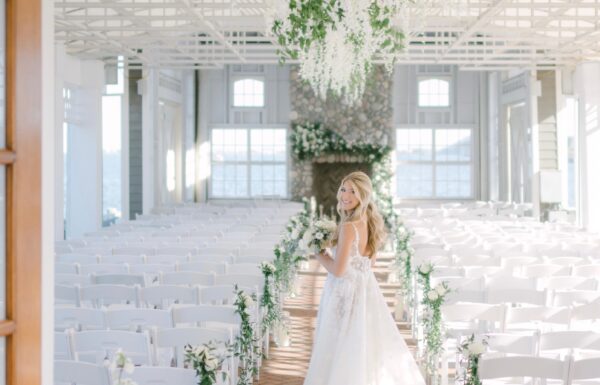 The wedding of High School Sweethearts Tie the Knot in a Minimalist Coastal-Chic Wedding Gallery 8