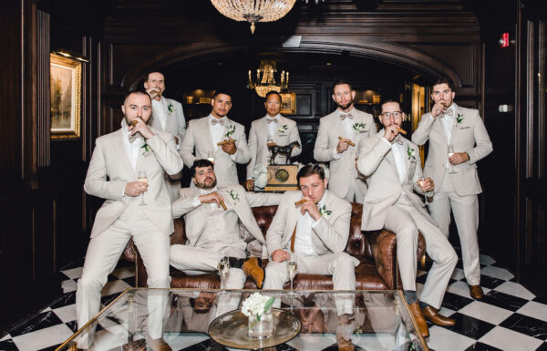 The wedding of This NJ Venue Channeled the Tuscan Estate Vibes They Wanted A Park Chateau wedding. Gallery 6