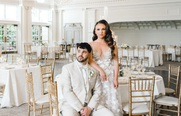 The wedding of This NJ Venue Channeled the Tuscan Estate Vibes They Wanted A Park Chateau wedding. Gallery 3