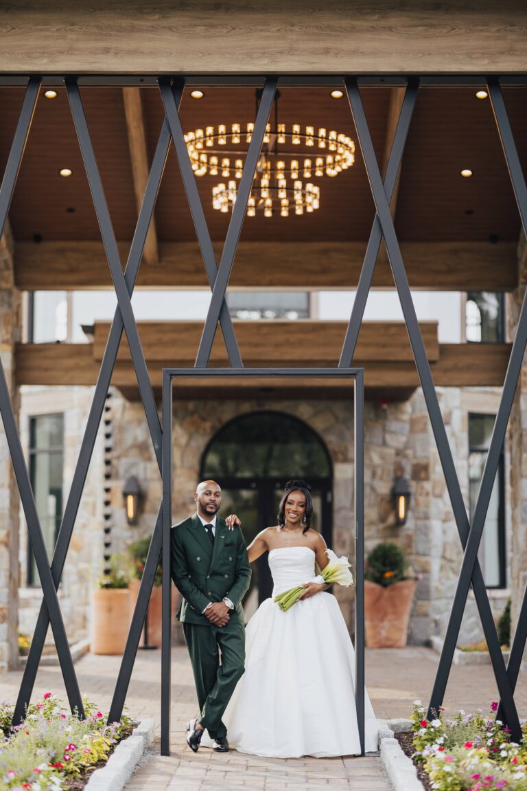 An elegant wedding at Perona Farms in Andover, New Jersey.