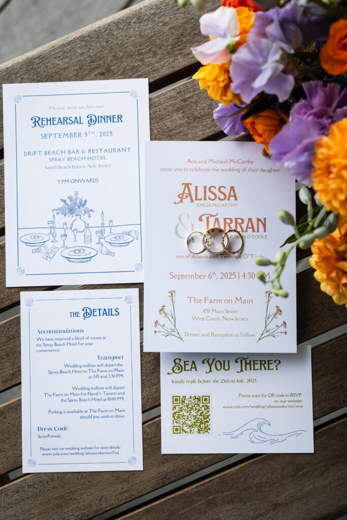 A Farm on Main wedding.