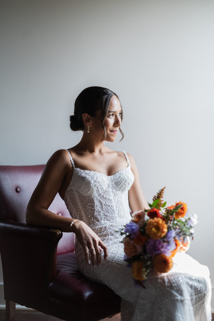 A Farm on Main wedding.