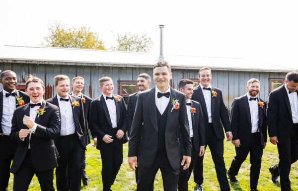 The wedding of This Couple’s Rustic Yet Coastal Venue Also Had a Greenhouse Ceremony Space A Farm on Main wedding. Gallery 6